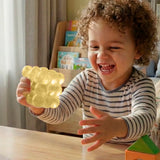 Squishy con Textura, Color Amarillo