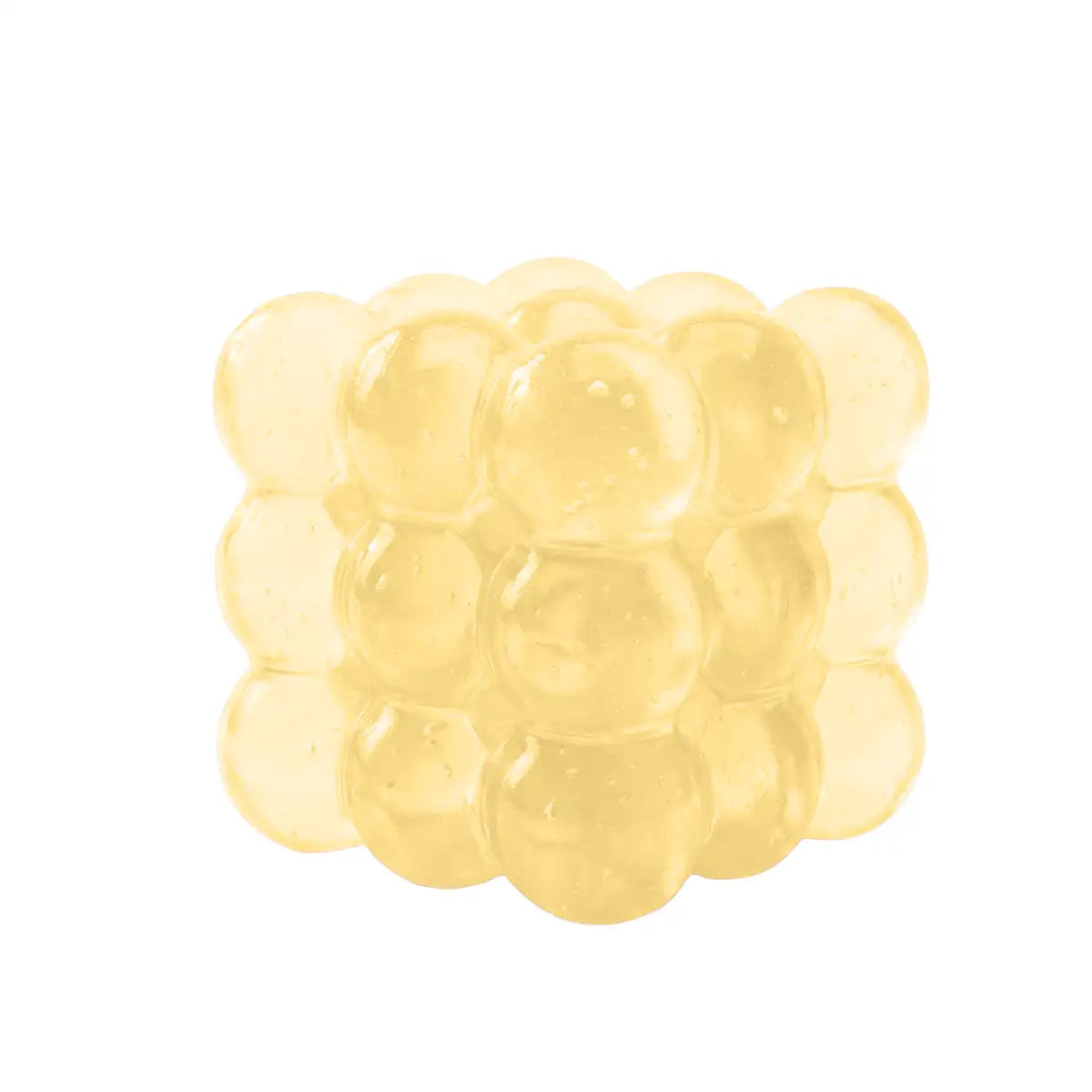 Squishy con Textura, Color Amarillo