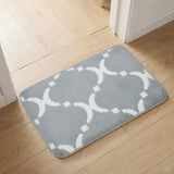 Tapete Rectangular, Diseño Color Gris