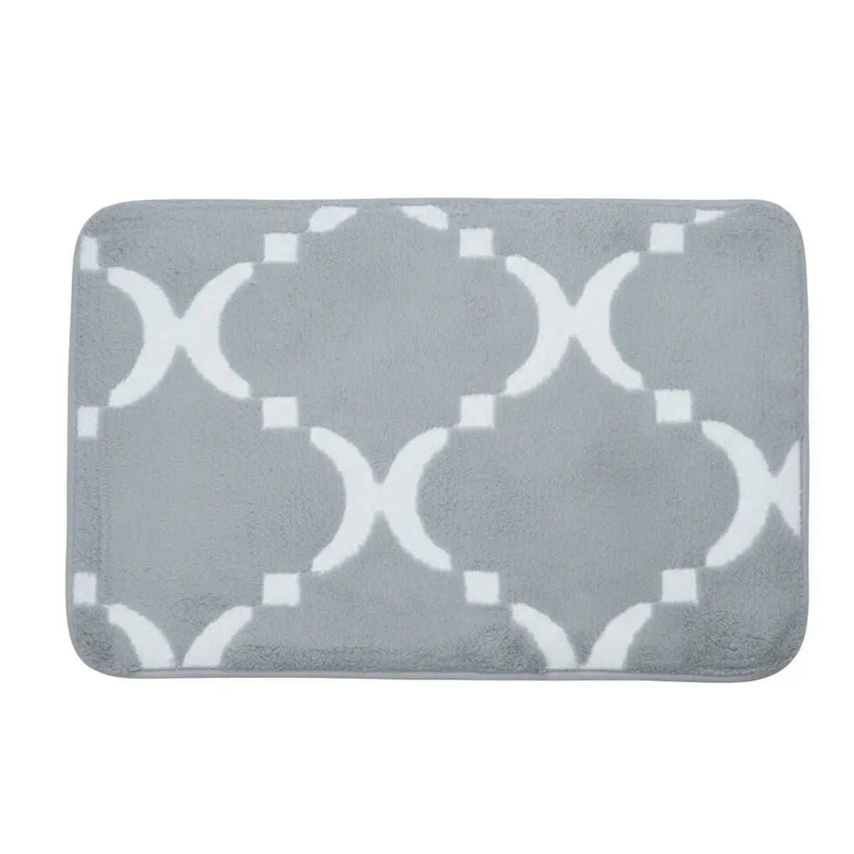 Tapete Rectangular, Diseño Color Gris