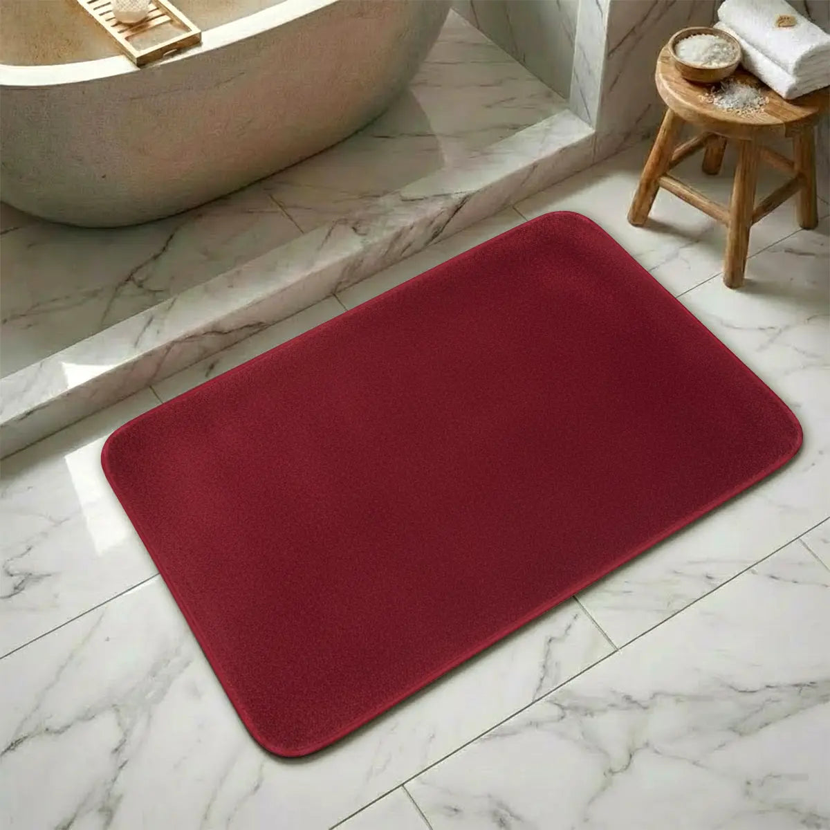 Tapete, Rectangular, Color Rosa Fuerte