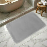 Tapete, Rectangular, Color Gris