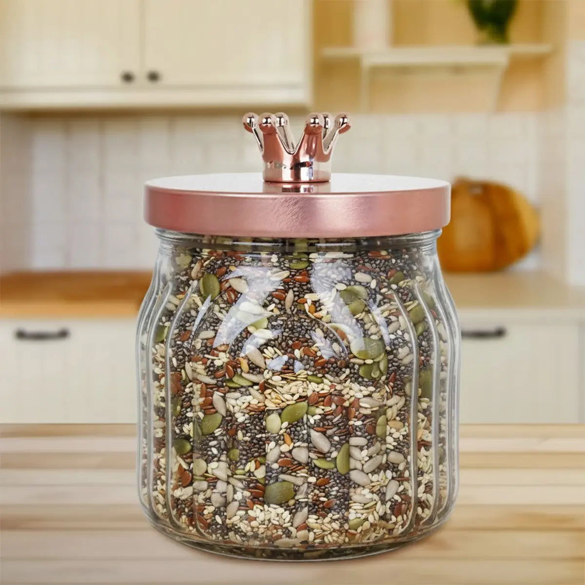 Frasco con Tapa Corona, 600 ml