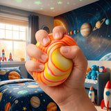 Squishy Antiestrés de Espuma, Esfera, Color Naranja