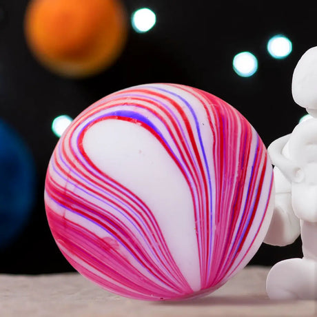 Squishy Antiestrés de Espuma, Esfera, Color Rosa