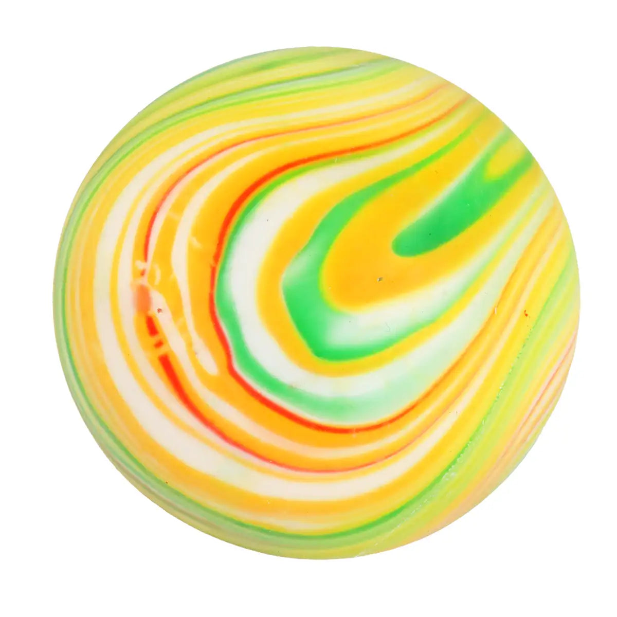 Squishy Antiestrés de Espuma, Esfera, Color Amarillo