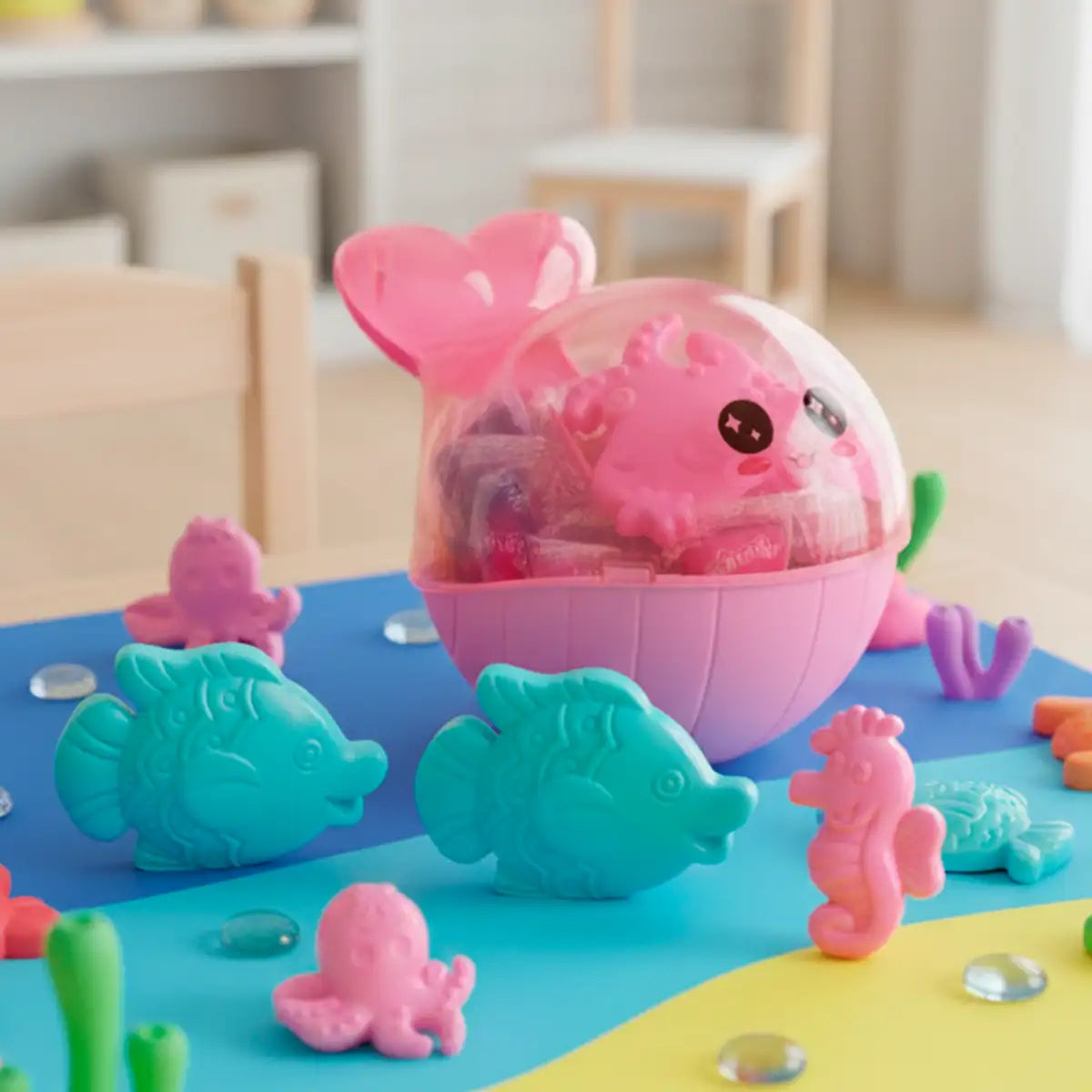 Masa Mágica, Ballena, Color Rosa