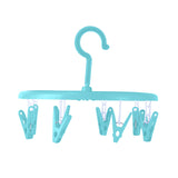Aro con Pinzas para Ropa, Color Aqua