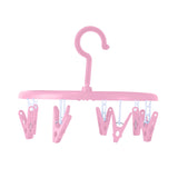 Aro con Pinzas para Ropa, Color Rosa