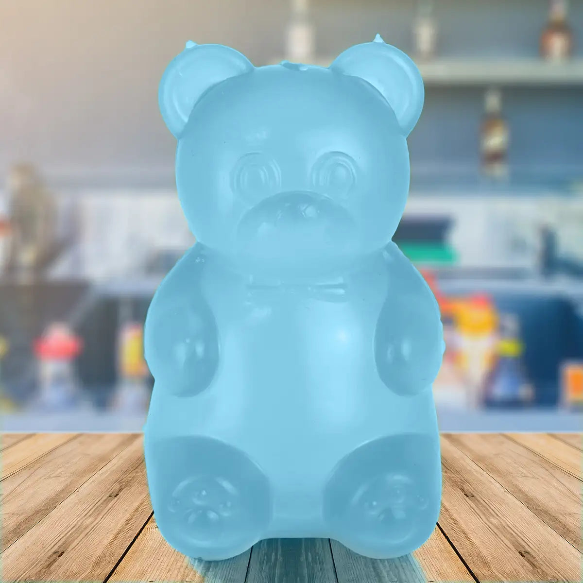 Squishy Antiestrés, Oso, Color Azul