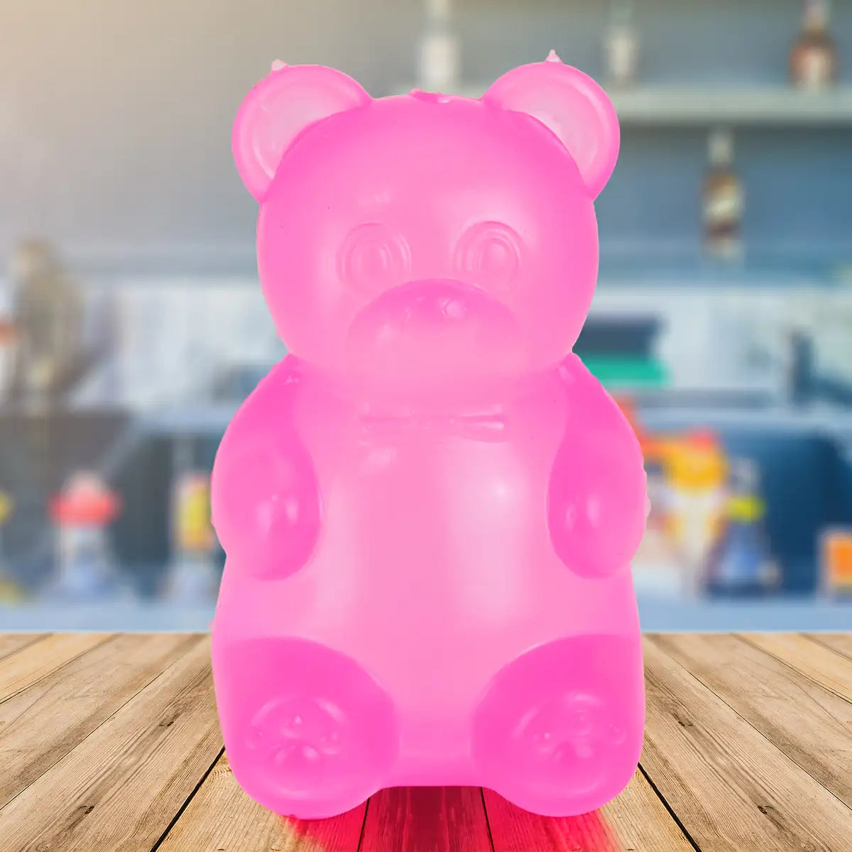 Squishy Antiestrés, Oso, Color Rosa