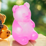 Squishy Antiestrés, Oso, Color Rosa