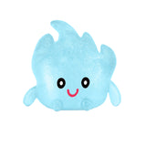 Squishy Antiestrés, Fuego, Color Azul
