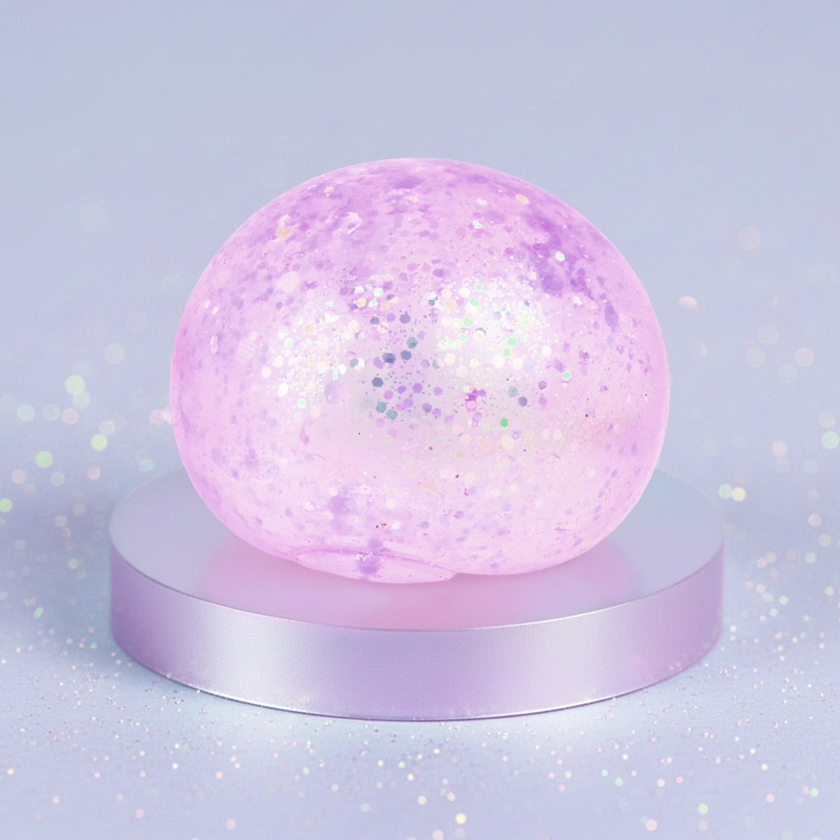 Squishy Antiestrés, Esfera, Color Morado