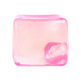 Squishy Antiestrés, Cubo, Color Fucsia