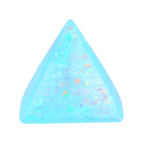 Squishy Antiestrés, Pirámide, Color Azul