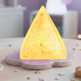 Squishy Antiestrés, Pirámide, Color Naranja