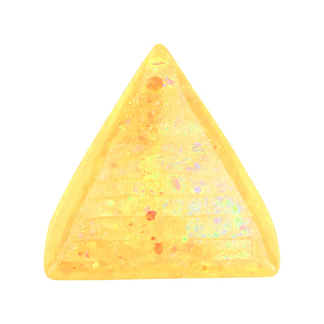 Squishy Antiestrés, Pirámide, Color Naranja