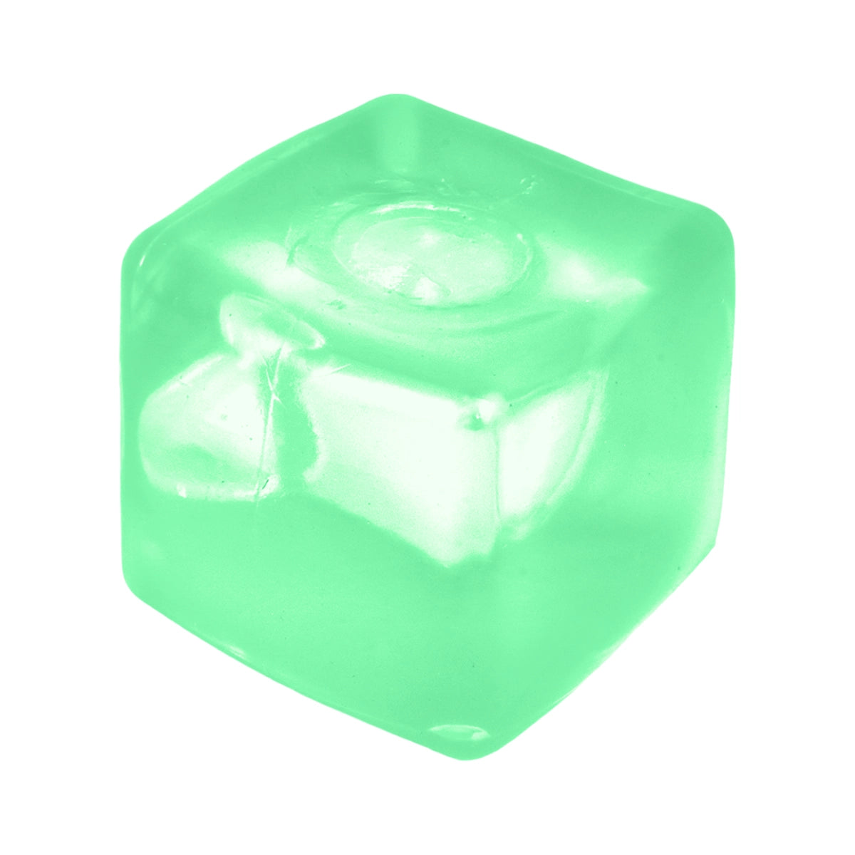 Squishy Antiestrés, Cubo, Color Verde