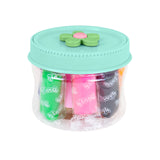 Set de Masas, Tapa Flor, 10 pzas, Color Verde