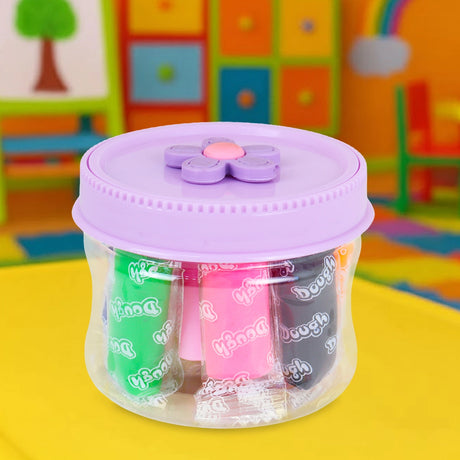 Set de Masas, Tapa Flor, 10 pzas, Color Morado