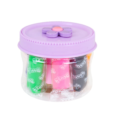 Set de Masas, Tapa Flor, 10 pzas, Color Morado