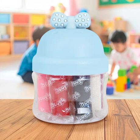 Set de Masas, Moño, 10 pzas, Color Azul