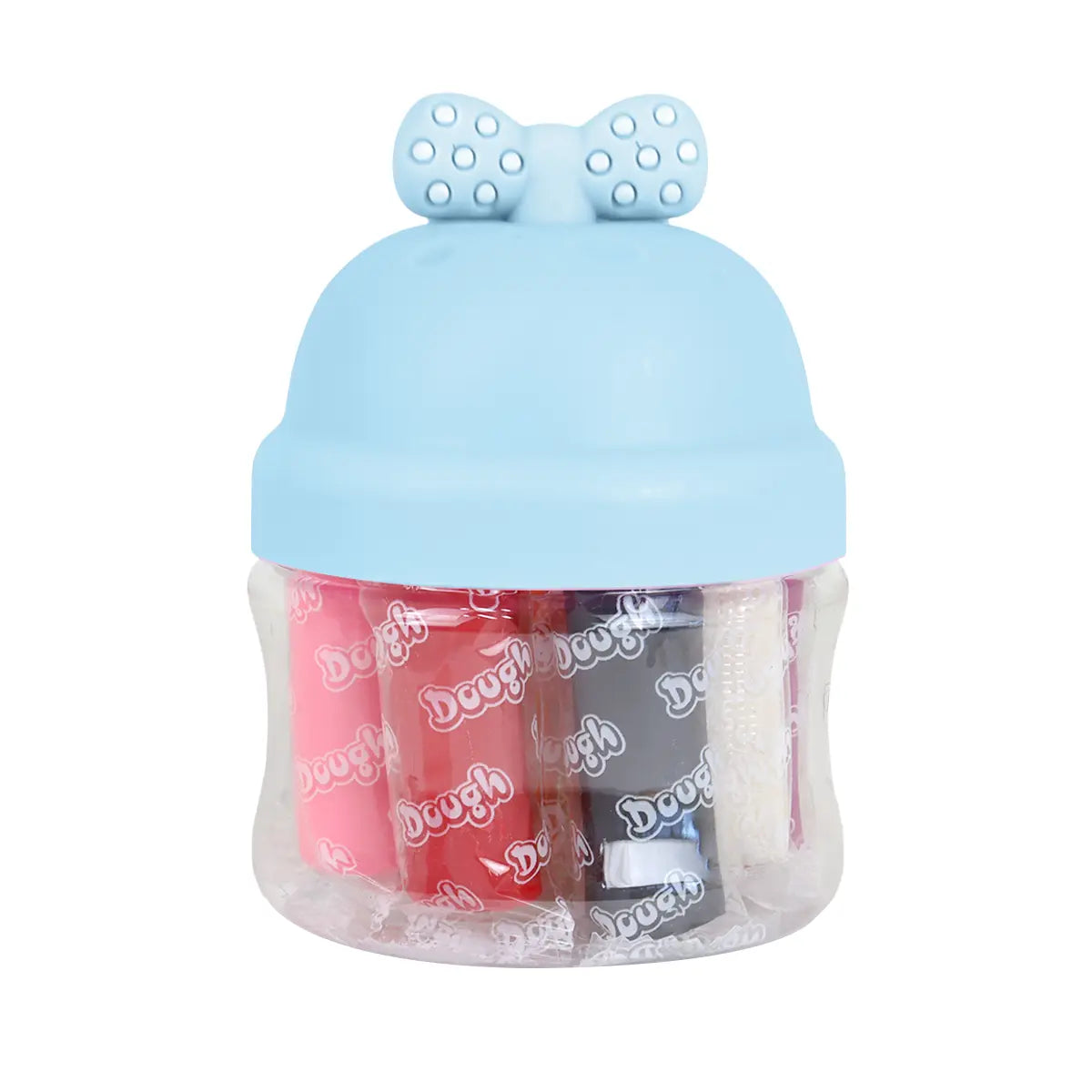 Set de Masas, Moño, 10 pzas, Color Azul