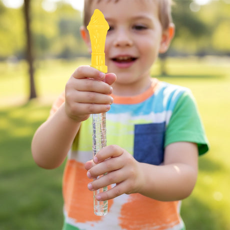 Vara de Burbujas, Helado, Color Amarillo