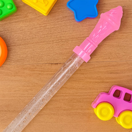 Vara de Burbujas, Helado, Color Rosa