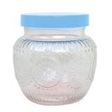 Frasco con Tapa, Color Azul, 720 ml