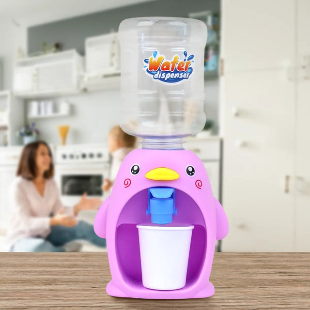 Dispensador de Agua, Pingüino, Color Rosa