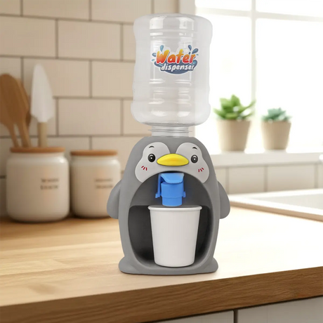 Dispensador de Agua, Pingüino, Color Gris
