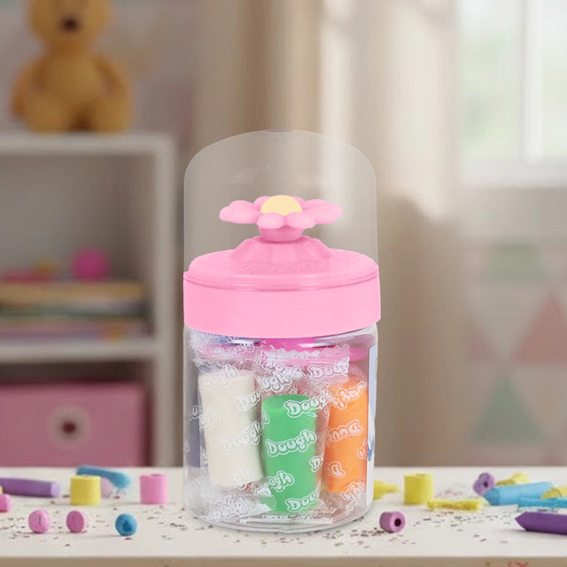 Set de Masas, Tapa Flor, 8 pzas, Color Rosa