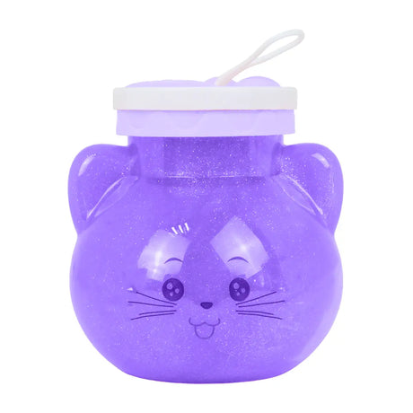 Slime, Gato, Color Morado, 320 gr
