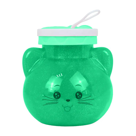 Slime, Gato, Color Verde, 320 gr