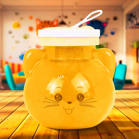 Slime, Gato, Color Naranja, 320 gr