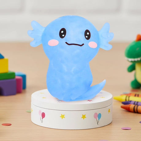 Squishy Antiestrés, Ajolote, Color Azul