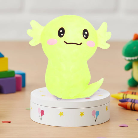 Squishy Antiestrés, Color Verde, Ajolote