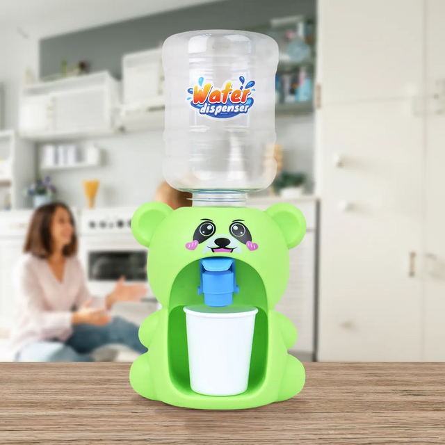 Dispensador de Agua, Oso, Color Verde