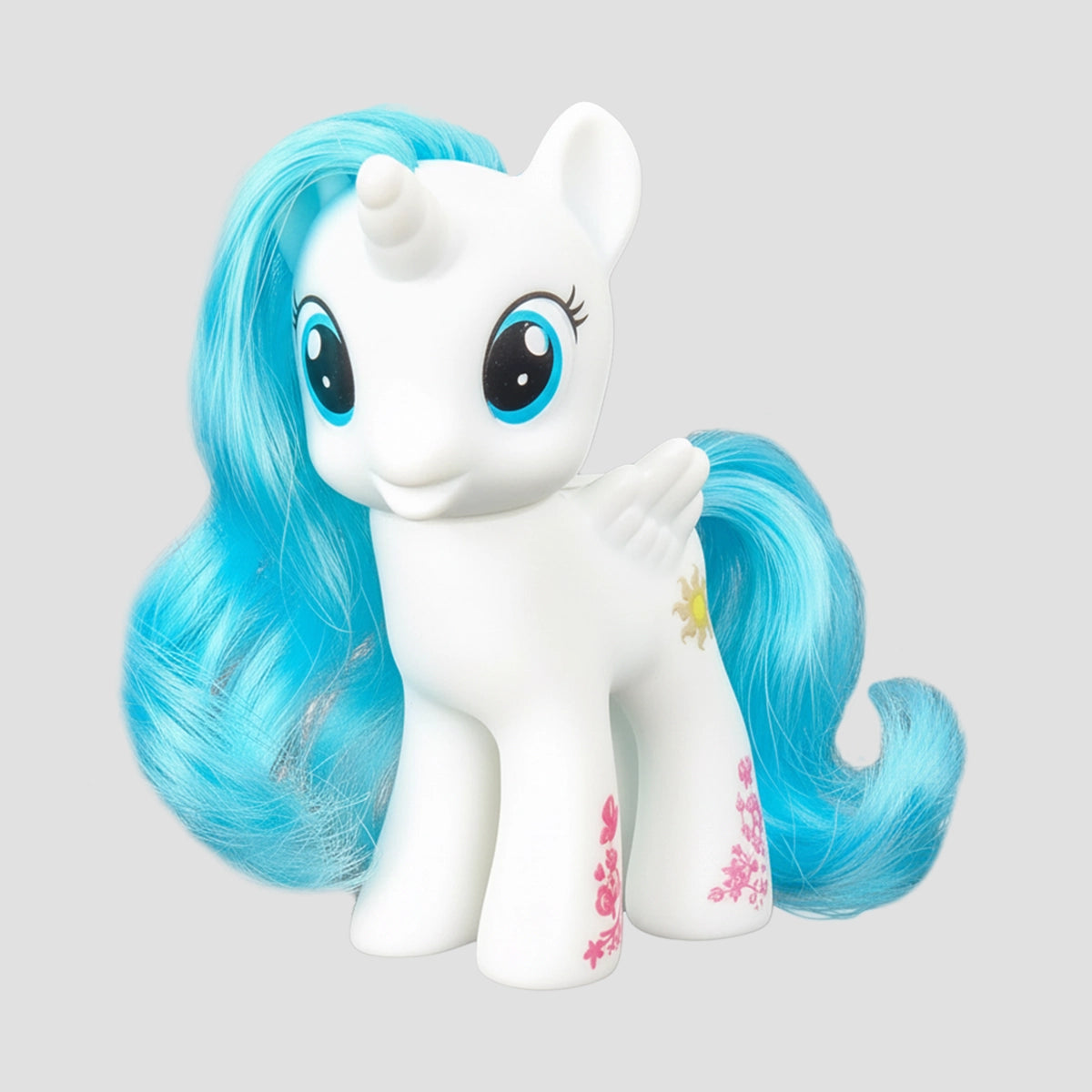 Figura de Pony de Juguete, Color Blanco