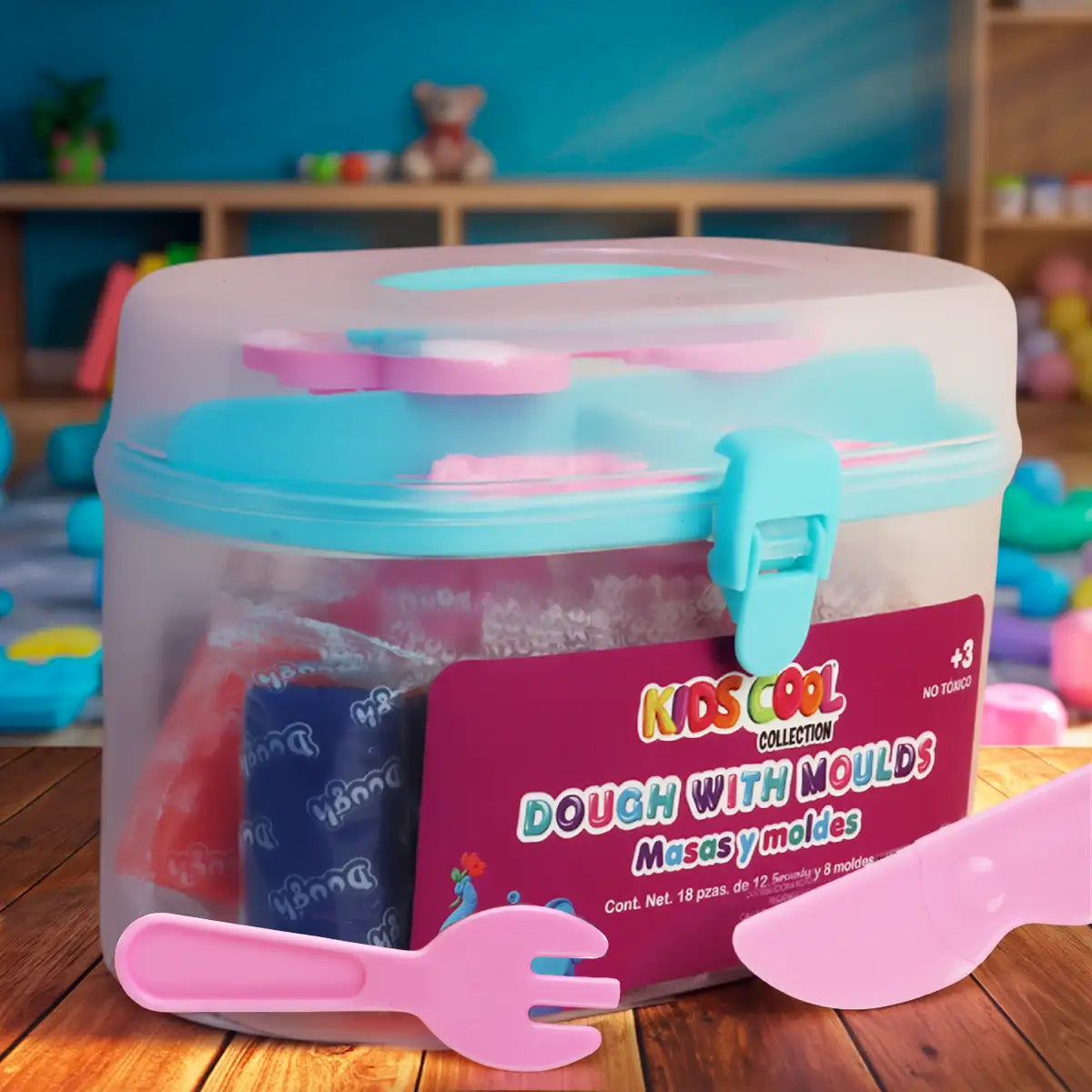 Masas y Moldes, Color Aqua