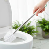 Cepillo con Base para Baño, Color Verde Pastel