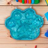 Squishy Antiestrés, Huella, Color Azul