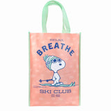 Bolsa Ecológica Navideña, Peanuts, Ski Club
