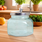 Frasco con Tapa, Color Azul, 740 ml