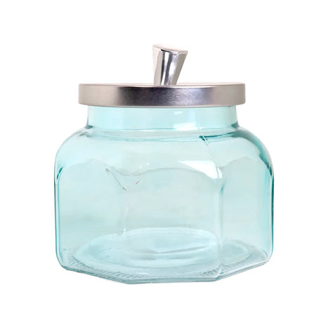 Frasco con Tapa, Color Azul, 740 ml