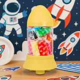 Set de Masas, Cohete, 12 pzas, Color Amarillo