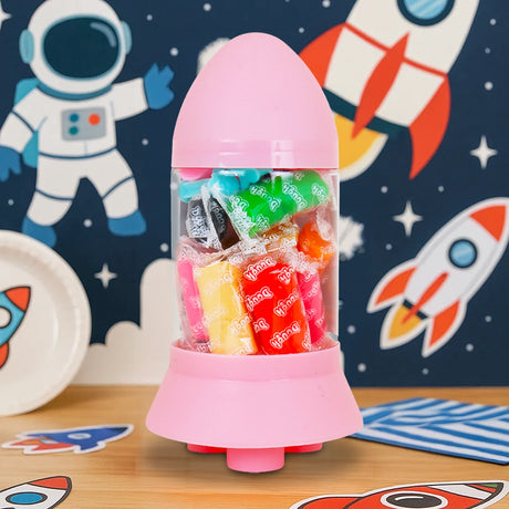 Set de Masas, Cohete, 12 pzas, Color Rosa