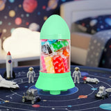 Set de Masas, Cohete, 12 pzas, Color Verde